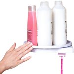 Verk 15936 Otočná polička do rohu bílá