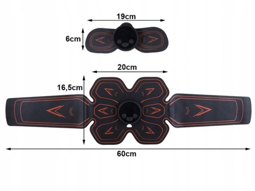 Verk 24001 Fitness stimulátor břišních svalů