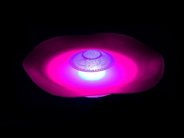 Verk 12223 Fontána hmlové lampa ružová