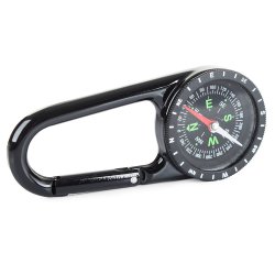 Verk Kompas na kovovej karabíne C40A