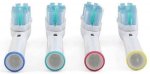 KIK Náhradní zubní kartáčky na ORAL-B Dual Clean univerzální - 4 ks