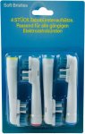 KIK Náhradní zubní kartáčky na ORAL-B Dual Clean univerzální - 4 ks
