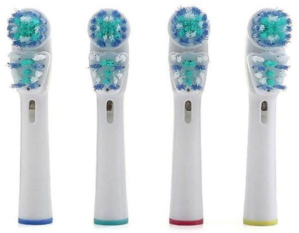 KIK Náhradní zubní kartáčky na ORAL-B Dual Clean univerzální - 4 ks