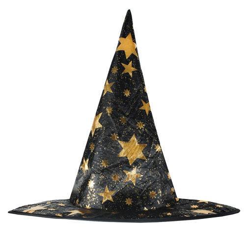 Karnevalový set čarodejnícky plášť + klobúk detský