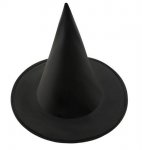 Dětský čarodějnický klobouk černý