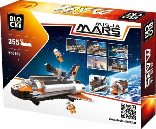 ICOM Blocki Raketoplán - Mise na Mars 355 dílů