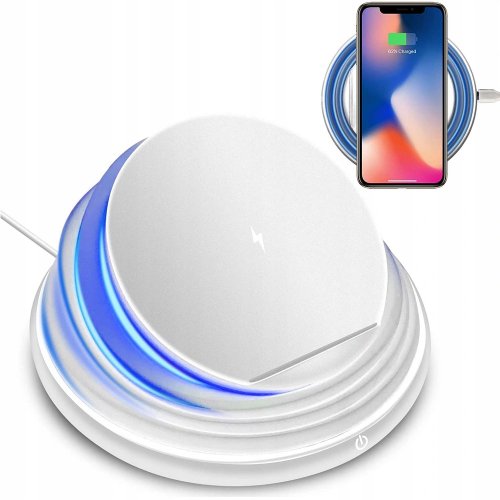 Verk 24023 Bezdrôtová nabíjačka Qi Wireless Charger 10W USB C, color