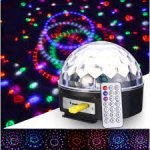 Verk 15899 LED Disko gule Bluetooth s diaľkovým ovládaním