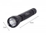 Verk 08024 LED svítilna 10 W černá