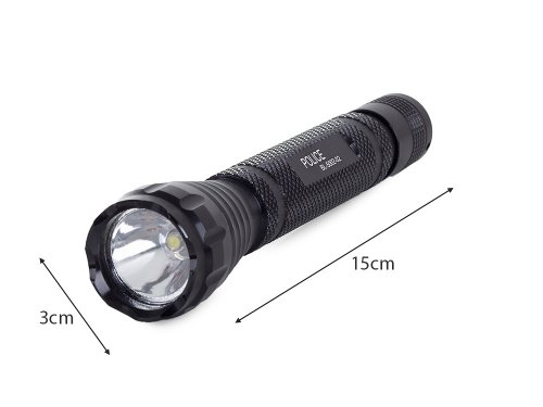 Verk 08024 LED svítilna 10 W černá
