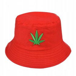 Versoli Univerzální oboustranný klobouk červený