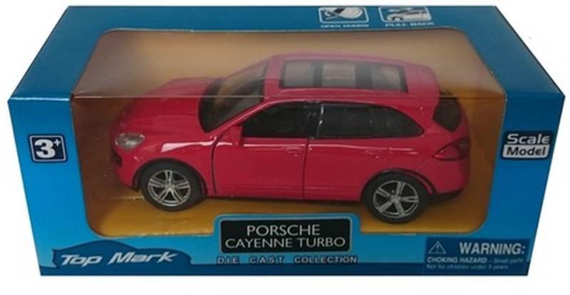 Top Mark Porsche Cayenne Turbo 1:35 - červená