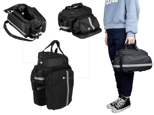 Verk 14335 Brašna na kolo černá