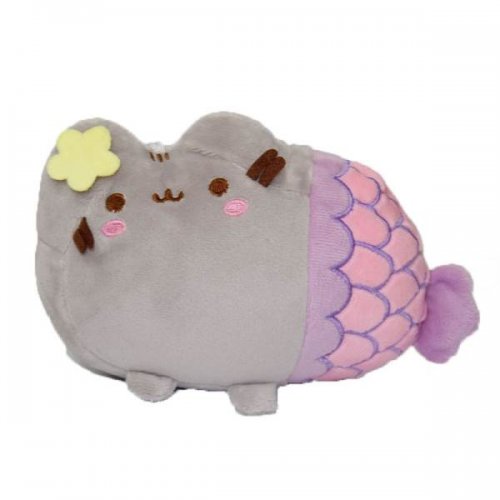 KIK Pusheen - Plyšová kočka Mermaid 19x12 cm