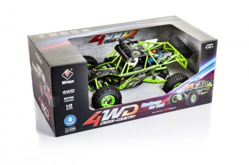 WL Toys Buggy 12428 1:12 zelená