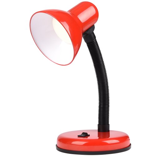 Verk 12254 Retro stolná lampička červená
