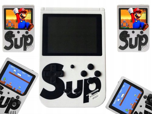 Verk 06209 Herná konzola SUP 400 v 1 do TV biela