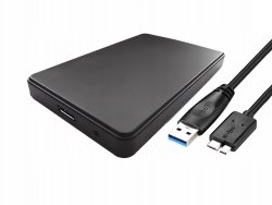 Verk 06223 Pouzdro pro SATA HDD 2,5'' usb 3.0 černé