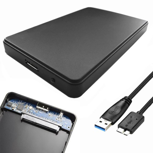 Verk 06223 Pouzdro pro SATA HDD 2,5'' usb 3.0 černé