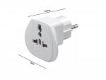 Verk 12255 Cestovní adaptér 220 V 