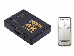 Verk 13137 HDMI Přepínač s dálkovým ovládáním 