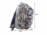 Verk 14359 Vojenský batoh pieskový maskáč 30 L