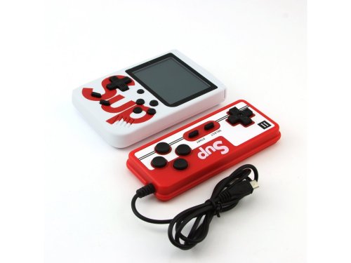 Verk 06208 Herná konzola s ovládačom SUP 400 v 1, biela