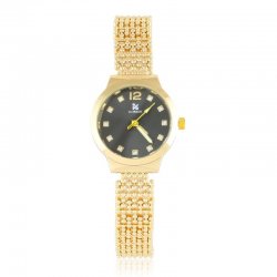 JG Z2990 Dámské náramkové hodinky zlaté