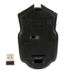 APT AK303B Herní bezdrátová myš stříbrná