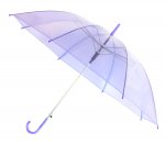 APT Průhledný deštník fialový