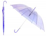 APT Průhledný deštník fialový