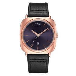 eCa ZM177 Pánske hodinky Tomi Retro čierne