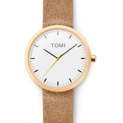 eCa ZM176 Pánske hodinky Tomi svetlo hnedé