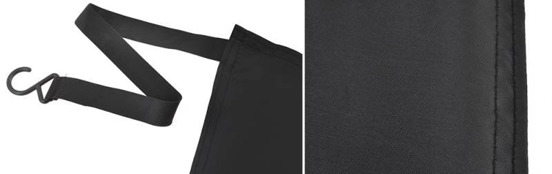 Xtrobb 4565 Textilní clona na čelní sklo 165 x 110 cm