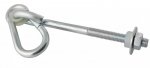 Gardlov 4571 Hojdačkový hák 140mm - pozinkovaná rovná karabína