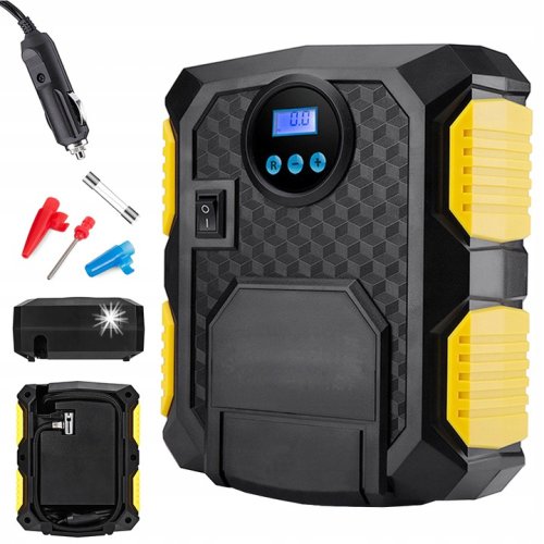 Verk 24020 Kompresor 12V, 150PSI/10bar, 120W LCD