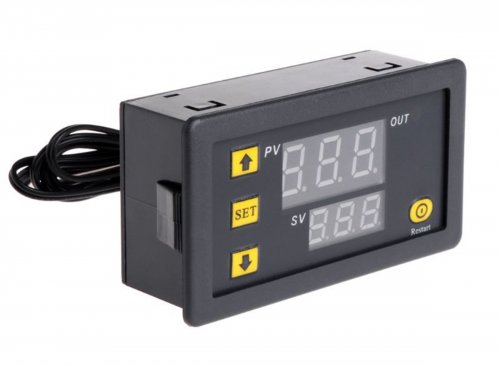 APT AG676B Digitálny termostat s externým senzorom -50°C - +120°C