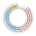 APT AG713 Sada spájkovacích zmršťovacích bužírok s cínom 120 ks