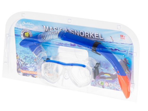 KIK KX5573 Detský šnorchlovací set modrý