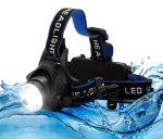 APT ZD24A Čelovka 9W CREE-XML-L LED T6Z nabíjecí, 1800 lm