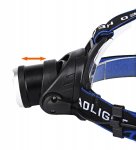 APT ZD24A Čelovka 9W CREE-XML-L LED T6Z nabíjecí, 1800 lm