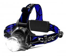 APT ZD24A Čelovka 9W CREE-XML-L LED T6Z nabíjecí, 1800 lm