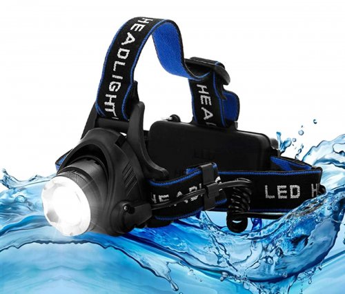APT ZD24A Čelovka 9W CREE-XML-L LED T6Z nabíjecí, 1800 lm