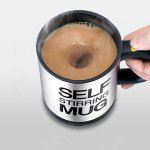 APT AG459 Líný hrnek 350 ml černý