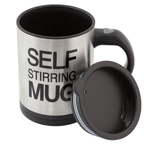 APT AG459 Líný hrnek 350 ml černý