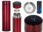 KIK Termohrnček SMART LCD 500 ml červený
