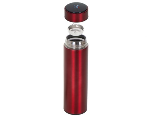 KIK Termohrnček SMART LCD 500 ml červený