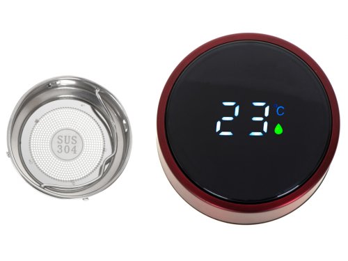 KIK Termohrnček SMART LCD 500 ml červený