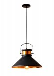 APT ZD74H Závěsné stropní svítidlo Retro Loft E27 černé 