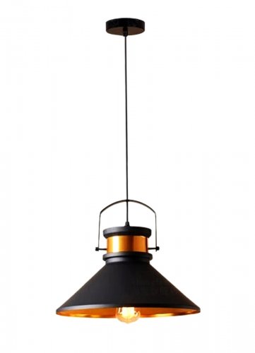 APT ZD74H Závěsné stropní svítidlo Retro Loft E27 černé 
